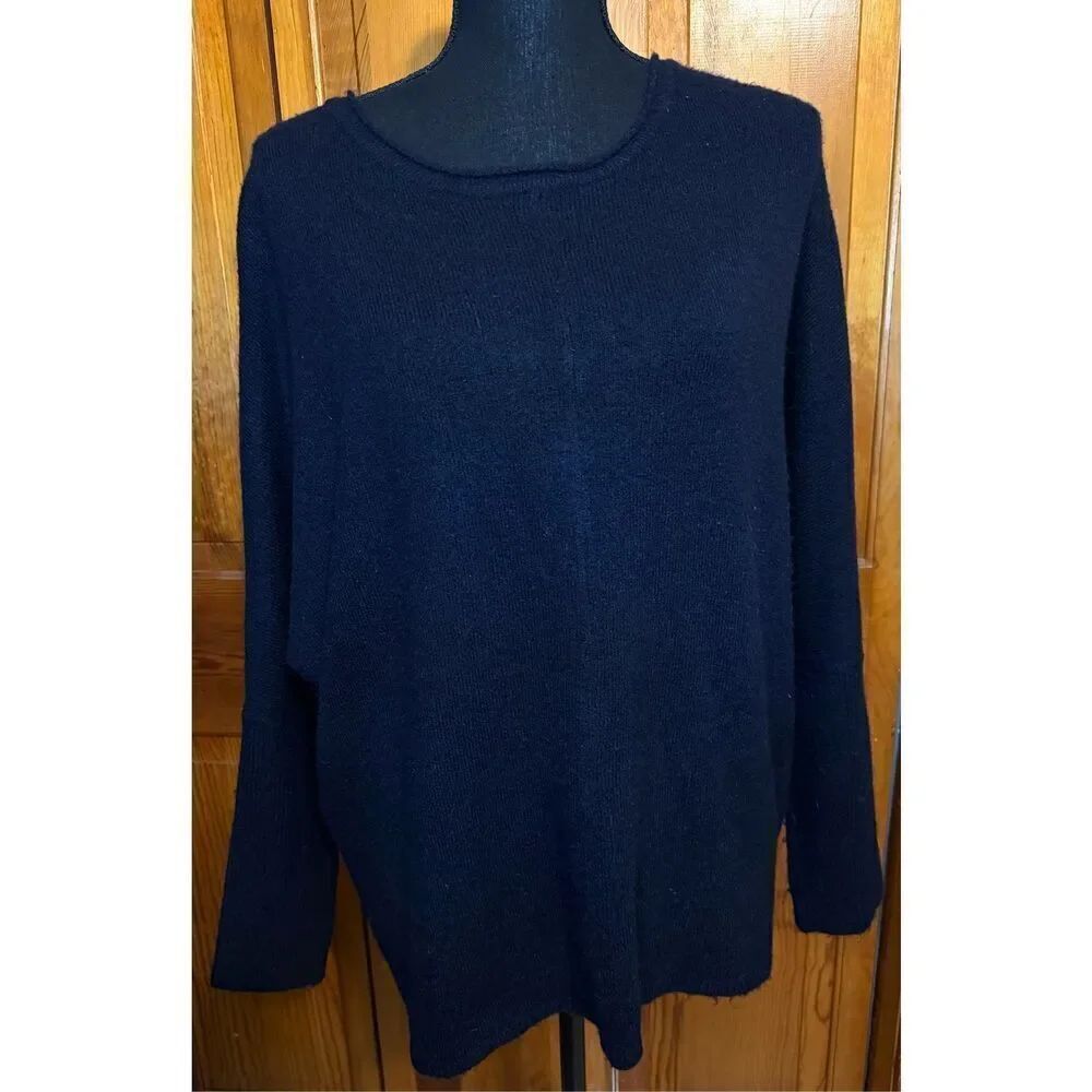 Apt 9 Black Long Sleeve Sweater Size Large